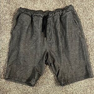 Volcom Men’s Gray‎ Heathered True To This Drawstring Shorts Large